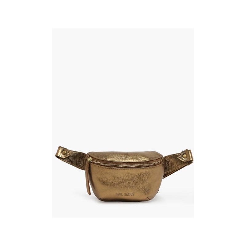 Sac La Banane XS cuir PAUL MARIUS Bronze