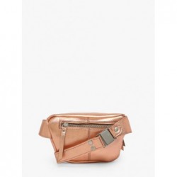 Sac La Banane XS cuir PAUL MARIUS Or rose