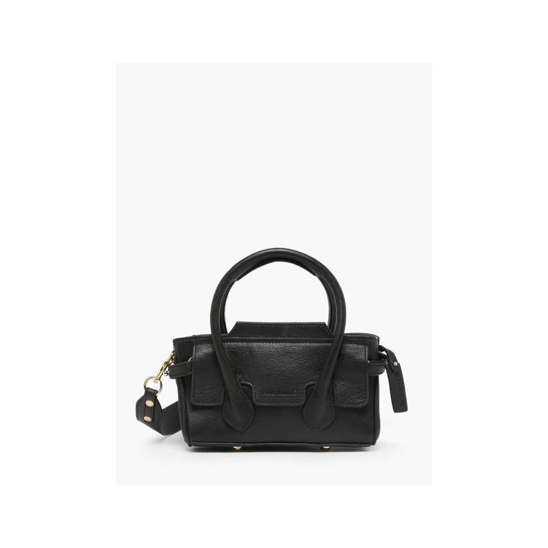 Sac bandoulière Madeleine S Art Déco cuir PAUL MARIUS Noir