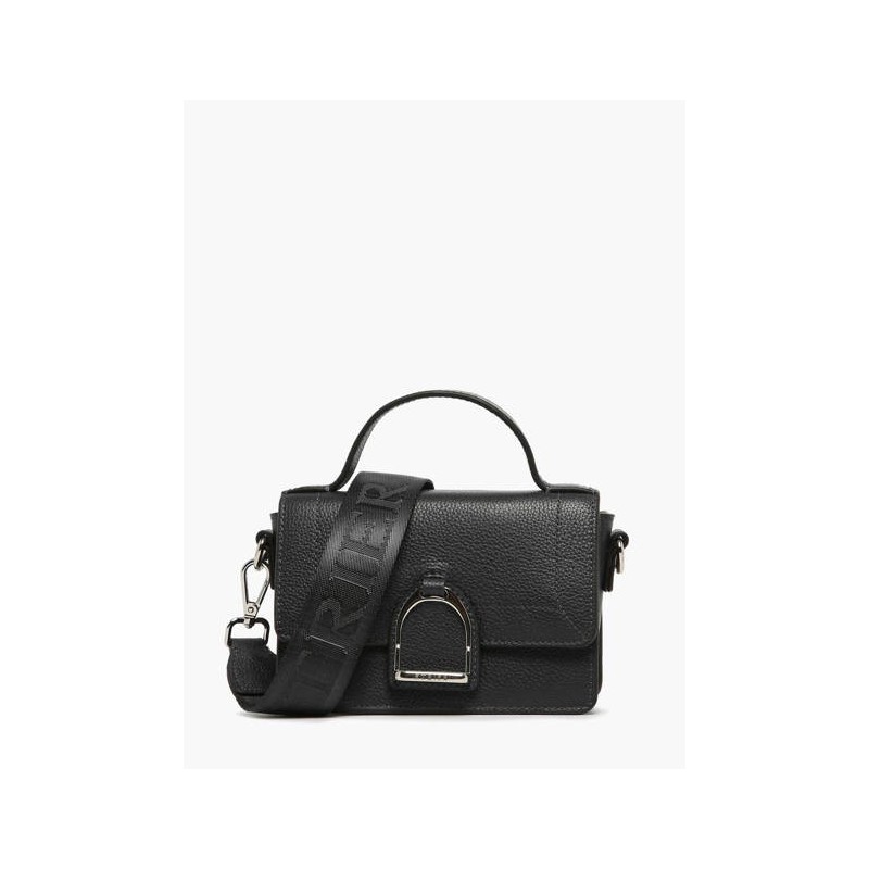 Sac bandoulière XS Altesse cuir ETRIER Noir