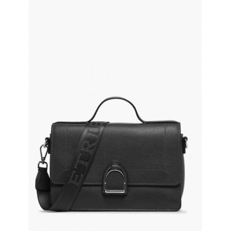 Sac bandoulière M Altesse cuir ETRIER Noir