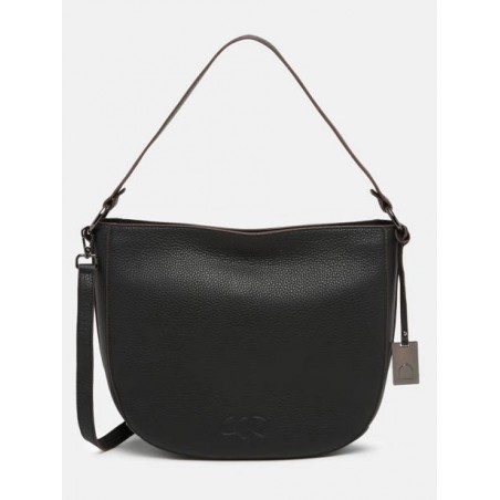 Sac Besace Ecuyer cuir ETRIER Noir