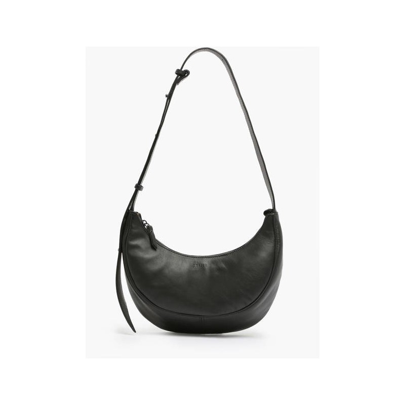 Sac bandoulière Sosoomao cuir ETRIER Noir