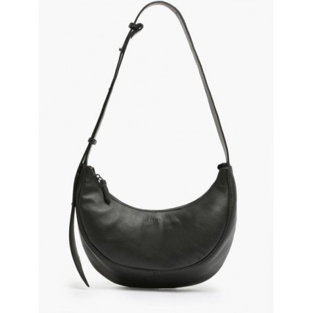 Sac bandoulière Sosoomao cuir ETRIER Noir