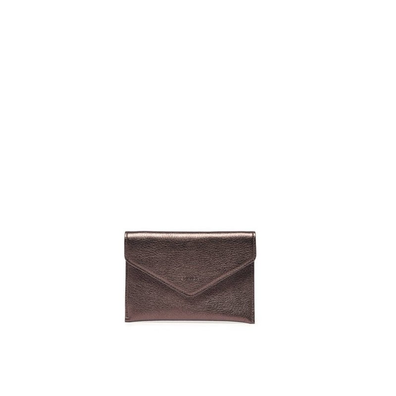 Porte-papiers Etincelle cuir ETRIER Bronze