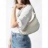 Sac porté épaule M Altesse cuir ETRIER Blanc