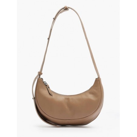 Sac bandoulière S Sosoomao cuir ETRIER Beige