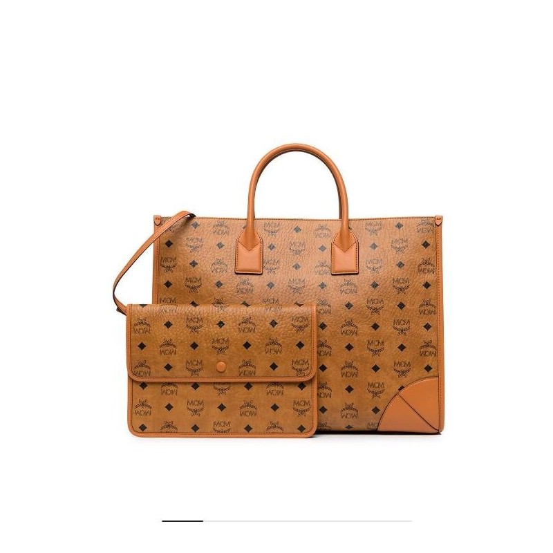 MCM sac cabas Visetos à motif monogrammé