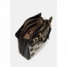 Guess SESTRI LUXURY SATCHEL Sac à main natural black