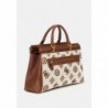 Guess SESTRI LUXURY SATCHEL Sac à main braun