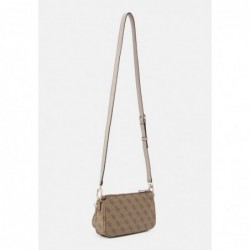 Guess NOELLE POUCH CROSSBODY SET Sac à main latte