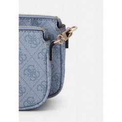 Guess NOELLE POUCH CROSSBODY SET Sac à main light blue