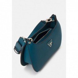 Guess MERIDIAN MINI TOP ZIP Sac à main teal