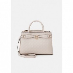 Guess ARLENA LOGO GIRLFRIEND SATCHEL Sac à main taupe