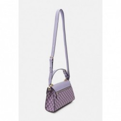 Guess HALLIE Sac à main lilac logo