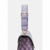 Guess HALLIE Sac à main lilac logo