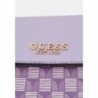 Guess HALLIE Sac à main lilac logo