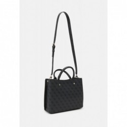 Guess MERIDIAN GIRLFRIEND SATCHEL Sac à main coal logo