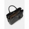 Guess MERIDIAN GIRLFRIEND SATCHEL Sac à main coal logo