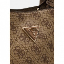 Guess MERIDIAN GIRLFRIEND SATCHEL Sac à main latte