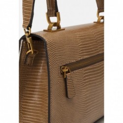 Guess SESTRI HANDLE FLAP Sac à main beige multi