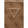 Guess NOELLE GIRLFRIEND SATCHEL Sac à main latte logo/brown