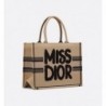 Sac Dior Book Tote Medium brun