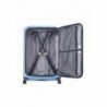 SECURITIME ZIP EXPANDABLE F DOUBLE ROLLS TROLLEY lavenderblue