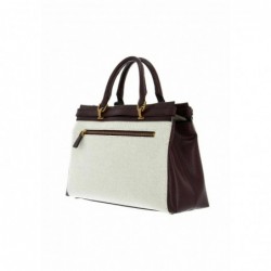 Guess SESTRI LUXURY Sac à main natural plum