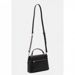 Guess YARMILLA TOP HANDLE FLAP Sac à main black