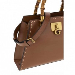 Guess STEPHI SATCHEL Sac à main hellbraun