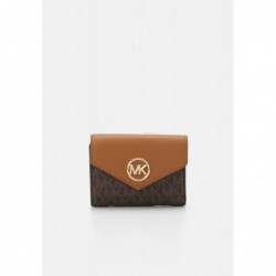 Michael Kors GREENWICH TRIFOLD Portefeuille brown/acorn