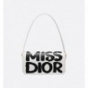 Sac à rabat Miss Dior blanc