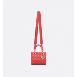 Sac Lady Dior My ABCDior Small rouge