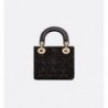 Sac Lady Dior Mini Cannage noir